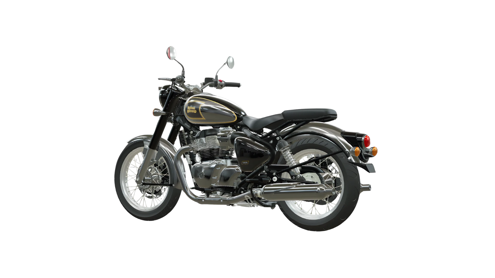 classic 650 left rear